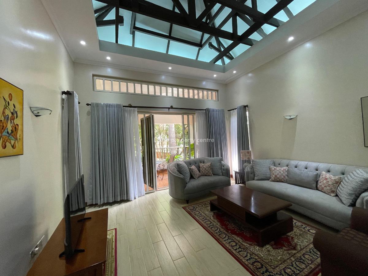 Elegant Furnished & Serviced 2 Bedrooms House with Mature Garden, Runda, Runda, Westlands, Nairobi, House for Rent