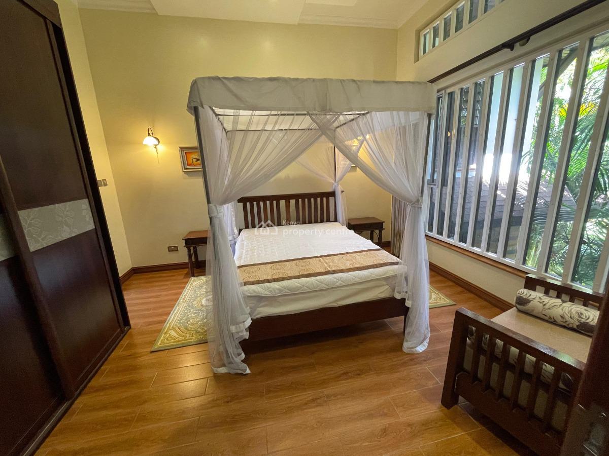 Elegant Furnished & Serviced 2 Bedrooms House with Mature Garden, Runda, Runda, Westlands, Nairobi, House for Rent
