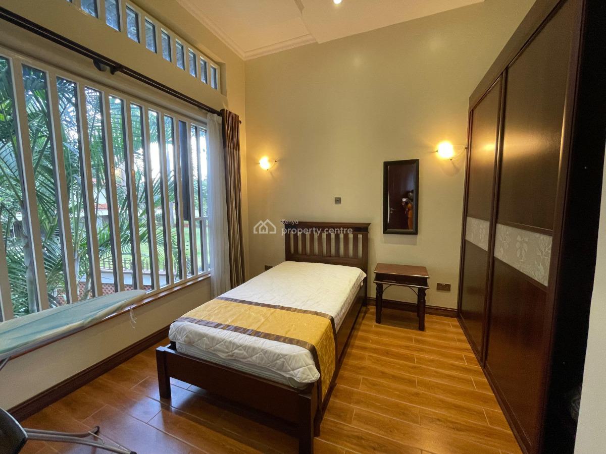 Elegant Furnished & Serviced 2 Bedrooms House with Mature Garden, Runda, Runda, Westlands, Nairobi, House for Rent