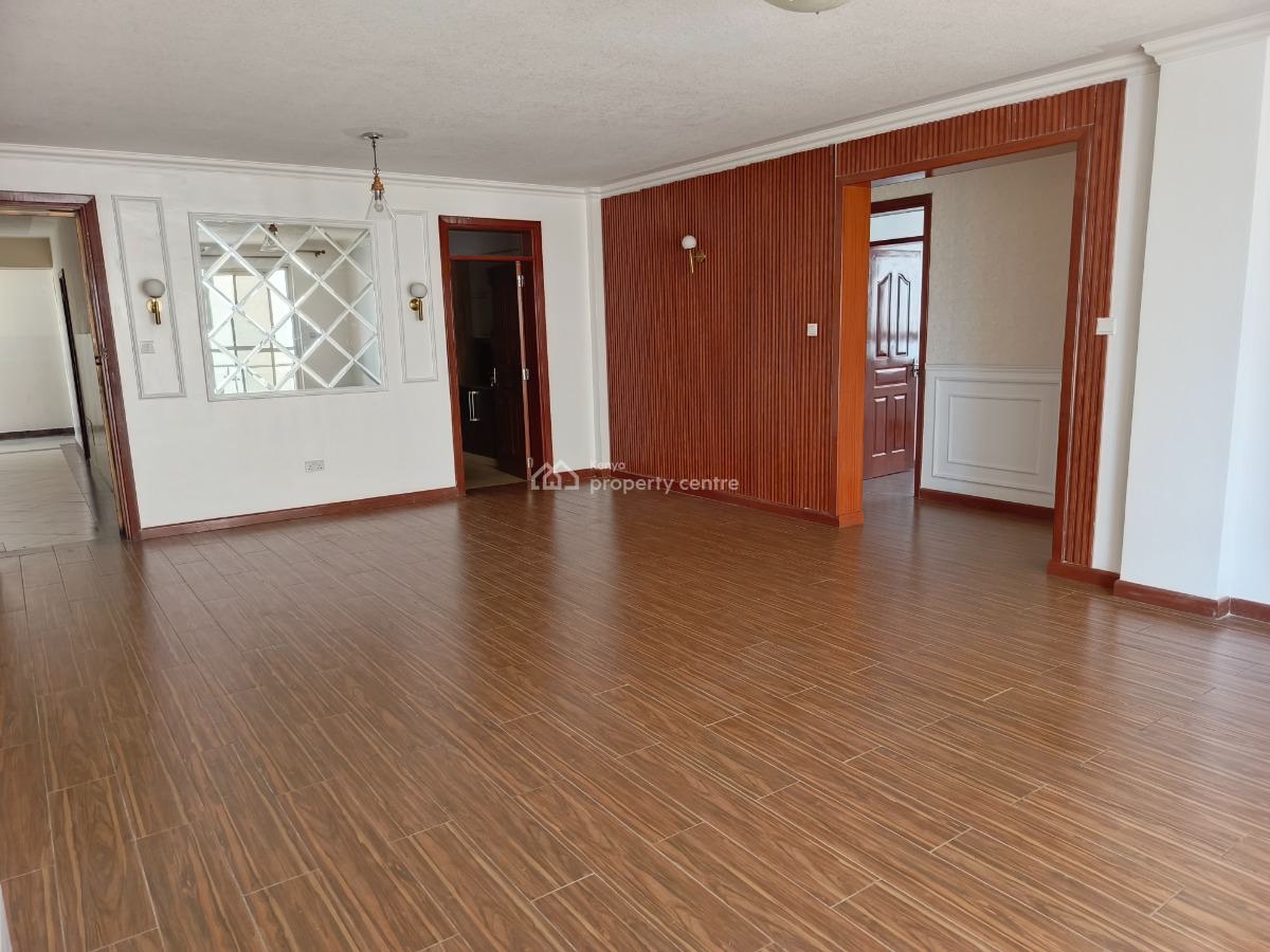 an Elegant Spacious 3 Bedroom All Ensuite Plus Dsq, Riverside Drive, Westlands, Nairobi, Apartment for Rent