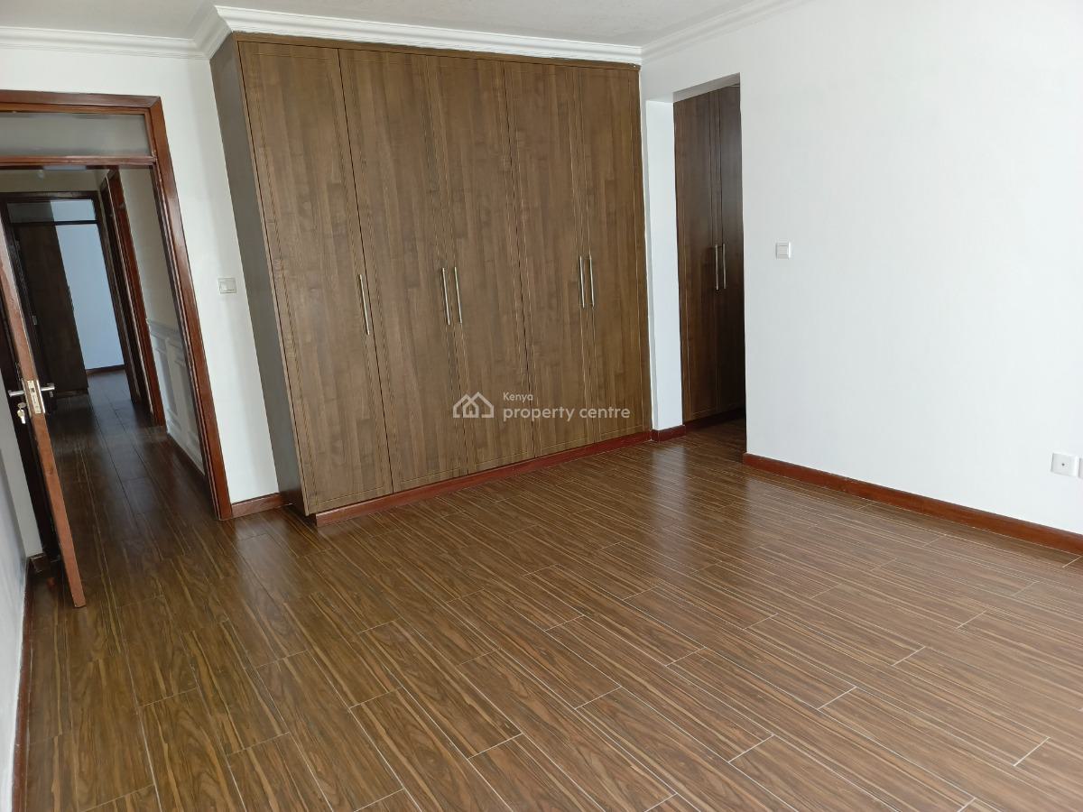 an Elegant Spacious 3 Bedroom All Ensuite Plus Dsq, Riverside Drive, Westlands, Nairobi, Apartment for Rent