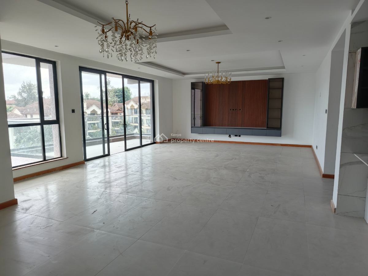 an Elegant Spacious 3 Bedroom All Ensuite Plus Dsq, Riverside Drive, Westlands, Nairobi, Apartment for Sale