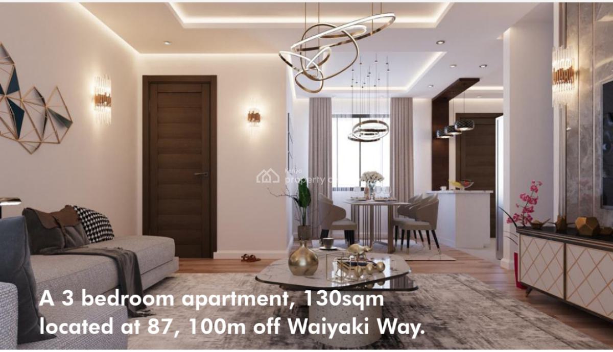 Elegant 3 Bedroom All Ensuite Apartment with Sq Waiyaki Way Kinoo., Kinoo, Kiambu, Apartment for Sale