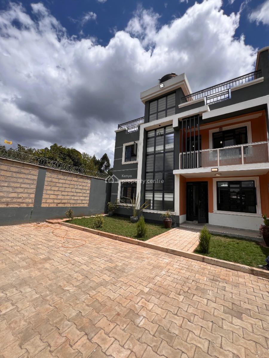 Beautiful 4bedroom Townhouse All Ensuite with Roof Terrace in Kikuyu., Kikuyu, Kiambu, House for Sale