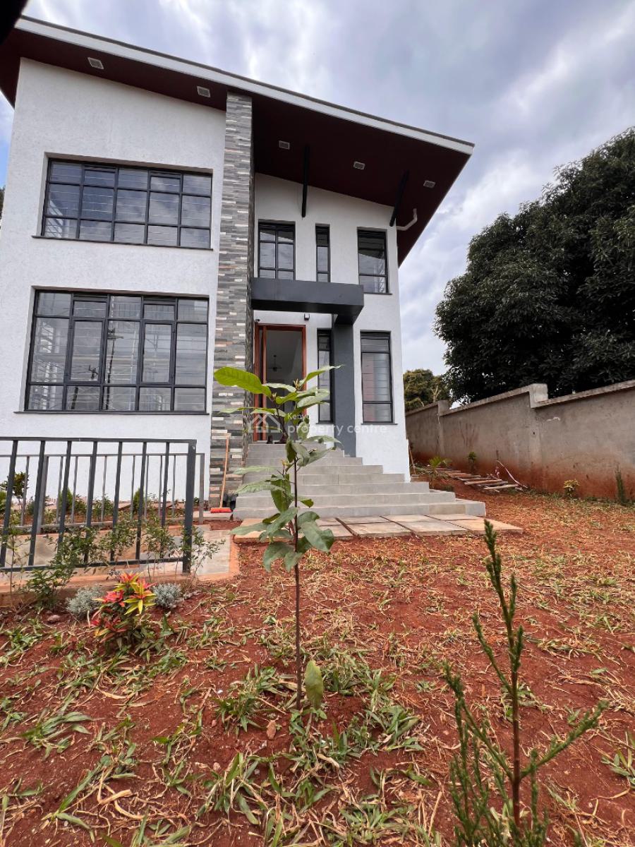 Contemporary Modern 5bedroom Maisonette All Ensuite Muhuri Rd Kikuyu., Kikuyu, Kiambu, House for Sale