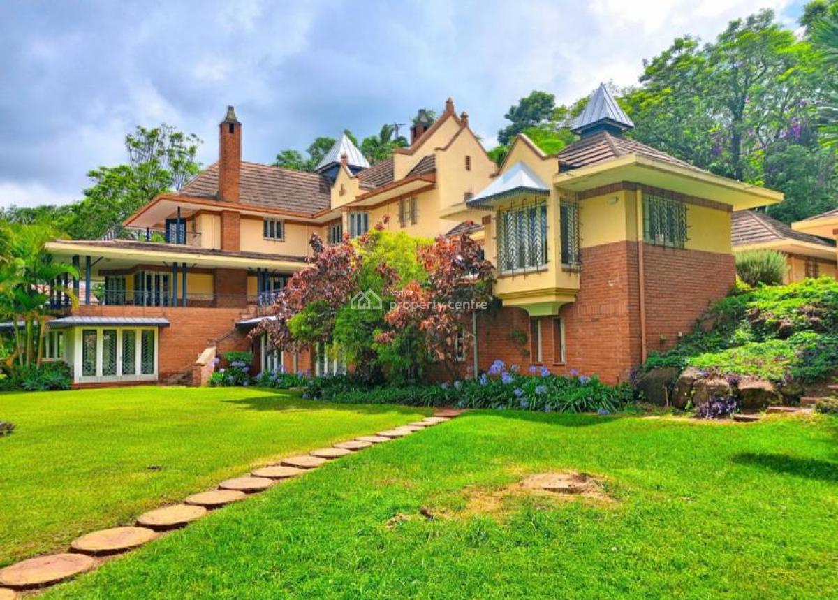 Amazing 4bedroom Home with 2dsq Office Pool on 1acre in Old Muthaiga., Muthaiga, Nairobi, House for Sale