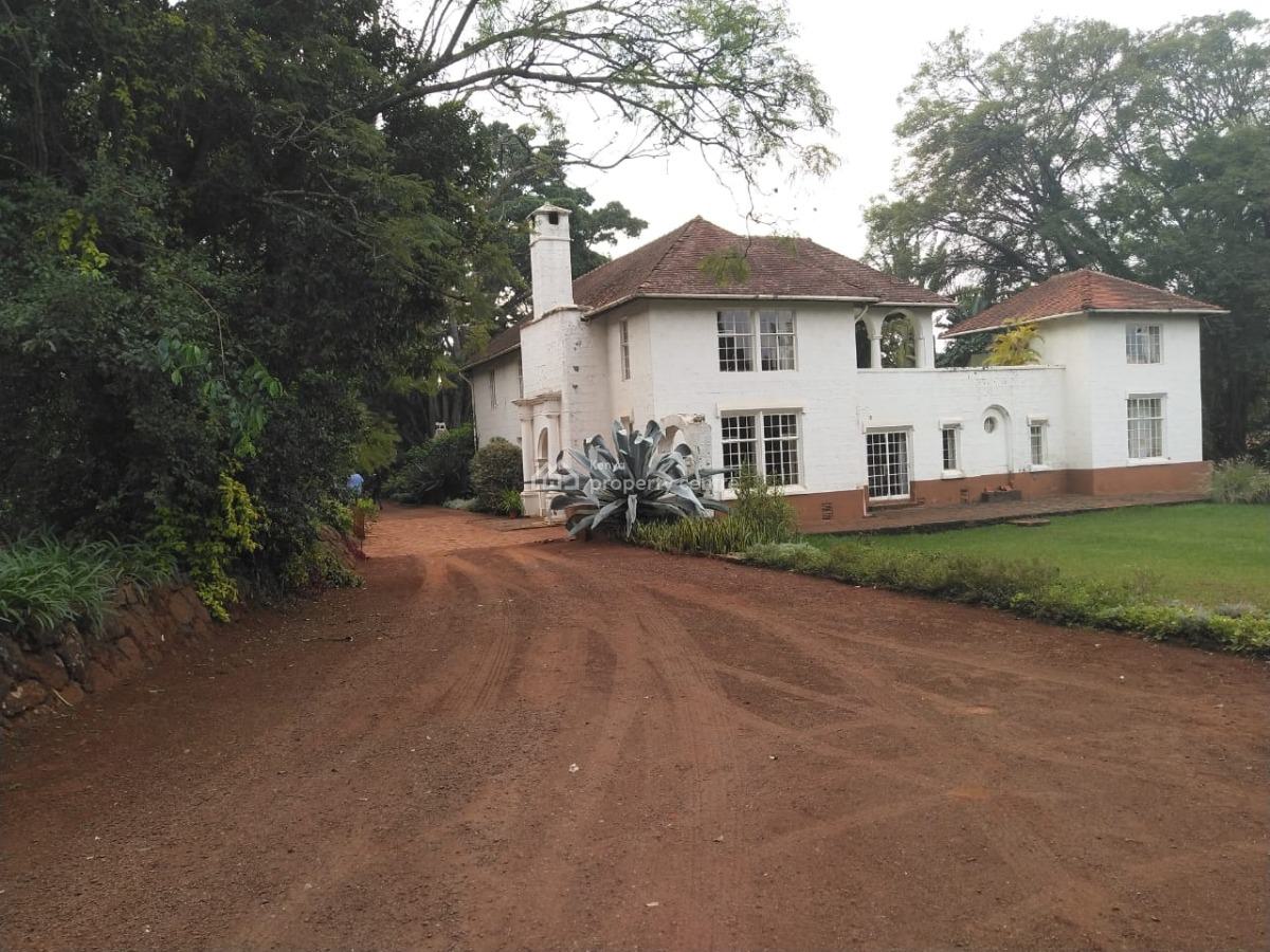 4 Bedroom Old Colonial House on 2acres Touching Muthaiga Road., Muthaiga, Nairobi, House for Sale