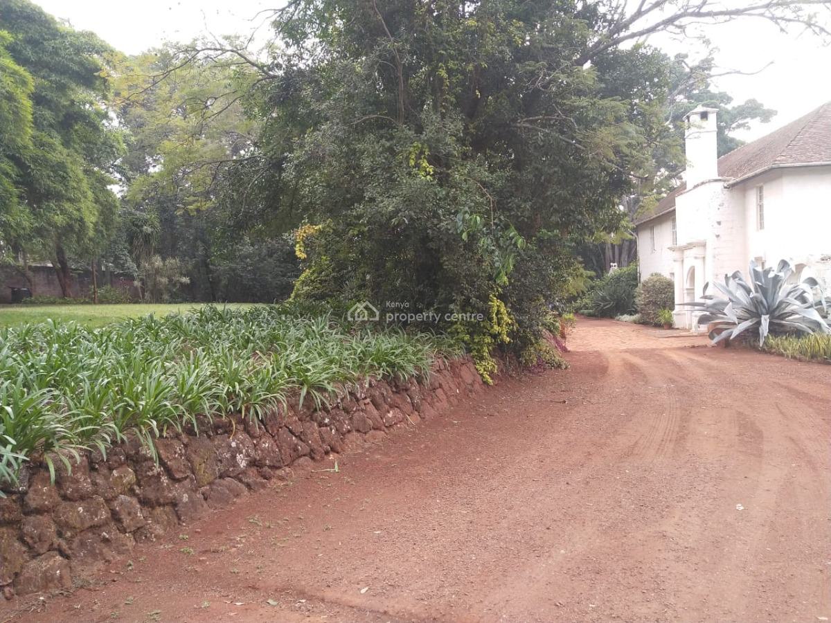 4 Bedroom Old Colonial House on 2acres Touching Muthaiga Road., Muthaiga, Nairobi, House for Sale