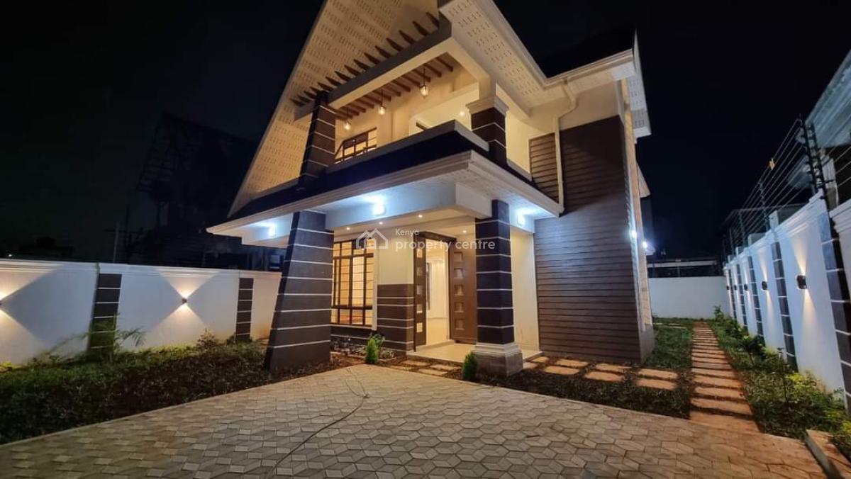 Beautiful 4 Bedroom Villa All Ensuite with Dsq on 40by80 in Membley., Membley., Ruiru, Kiambu, House for Sale