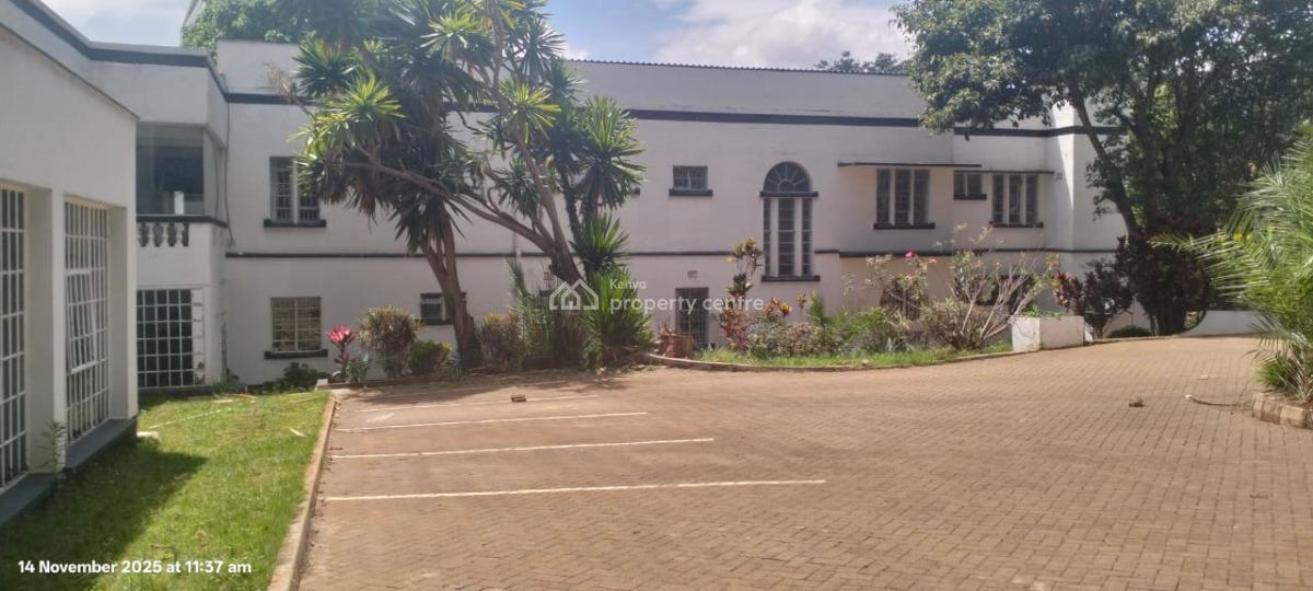 Commercial House Measuring 13,000 Sq Ft on 1.2 Acre Plot in Westlands, Lower Kabete Road, Westlands, Nairobi, Office Space for Rent