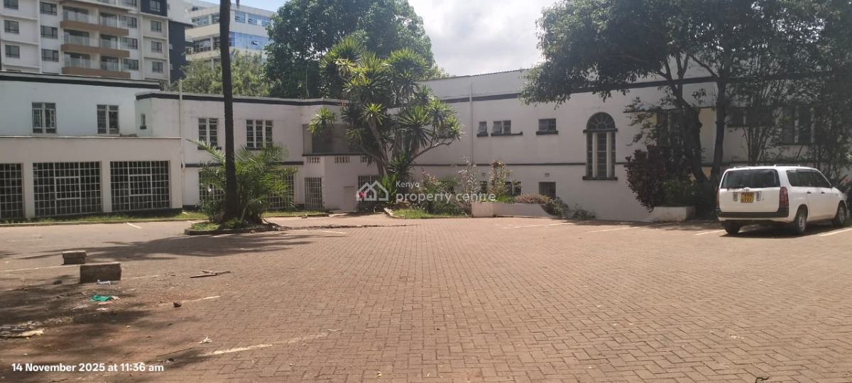 Commercial House Measuring 13,000 Sq Ft on 1.2 Acre Plot in Westlands, Lower Kabete Road, Westlands, Nairobi, Office Space for Rent