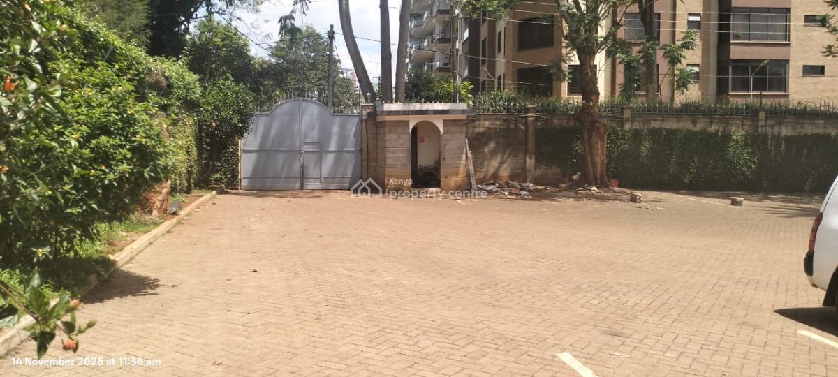 Commercial House Measuring 13,000 Sq Ft on 1.2 Acre Plot in Westlands, Lower Kabete Road, Westlands, Nairobi, Office Space for Rent