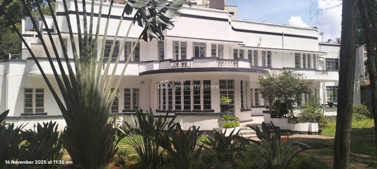 Commercial House Measuring 13,000 Sq Ft on 1.2 Acre Plot in Westlands, Lower Kabete Road, Westlands, Nairobi, Office Space for Rent