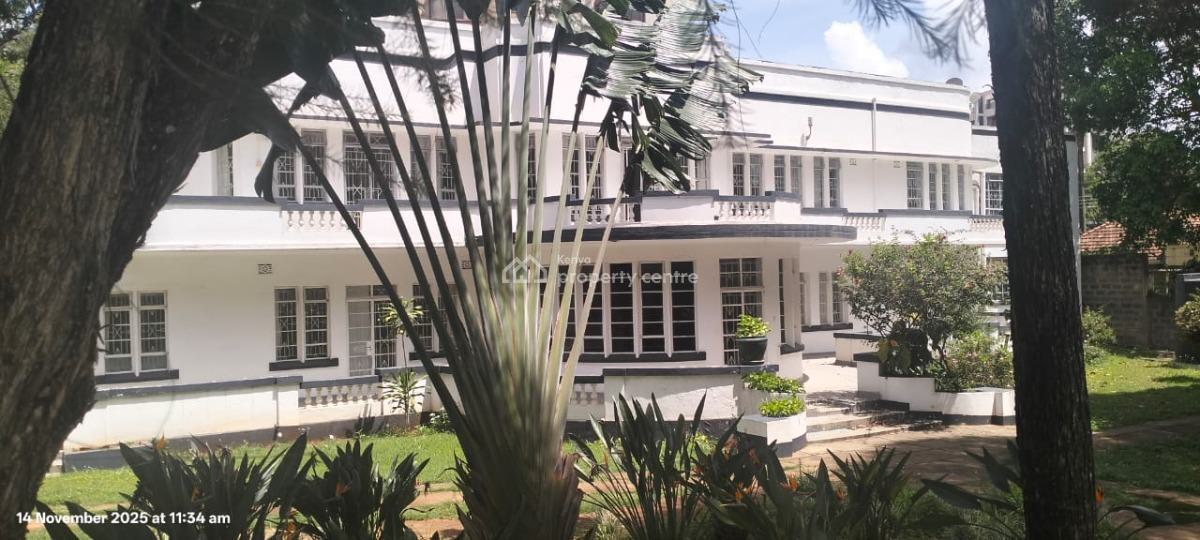 Commercial House Measuring 13,000 Sq Ft on 1.2 Acre Plot in Westlands, Lower Kabete Road, Westlands, Nairobi, Office Space for Rent