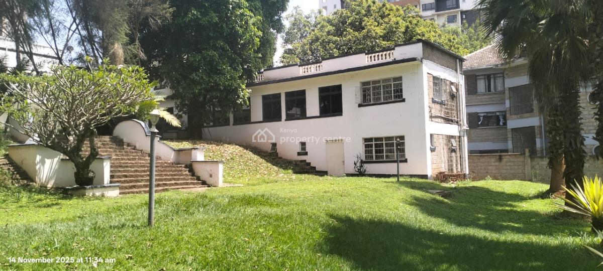 Commercial House Measuring 13,000 Sq Ft on 1.2 Acre Plot in Westlands, Lower Kabete Road, Westlands, Nairobi, Office Space for Rent