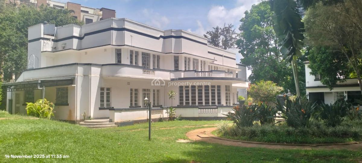 Commercial House Measuring 13,000 Sq Ft on 1.2 Acre Plot in Westlands, Lower Kabete Road, Westlands, Nairobi, Office Space for Rent