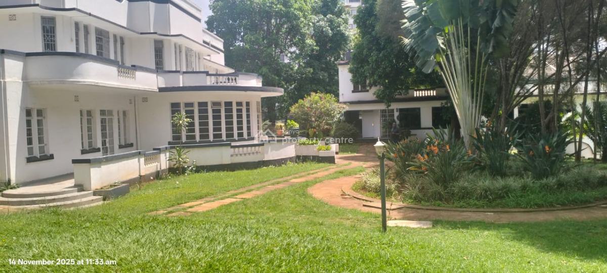 Commercial House Measuring 13,000 Sq Ft on 1.2 Acre Plot in Westlands, Lower Kabete Road, Westlands, Nairobi, Office Space for Rent