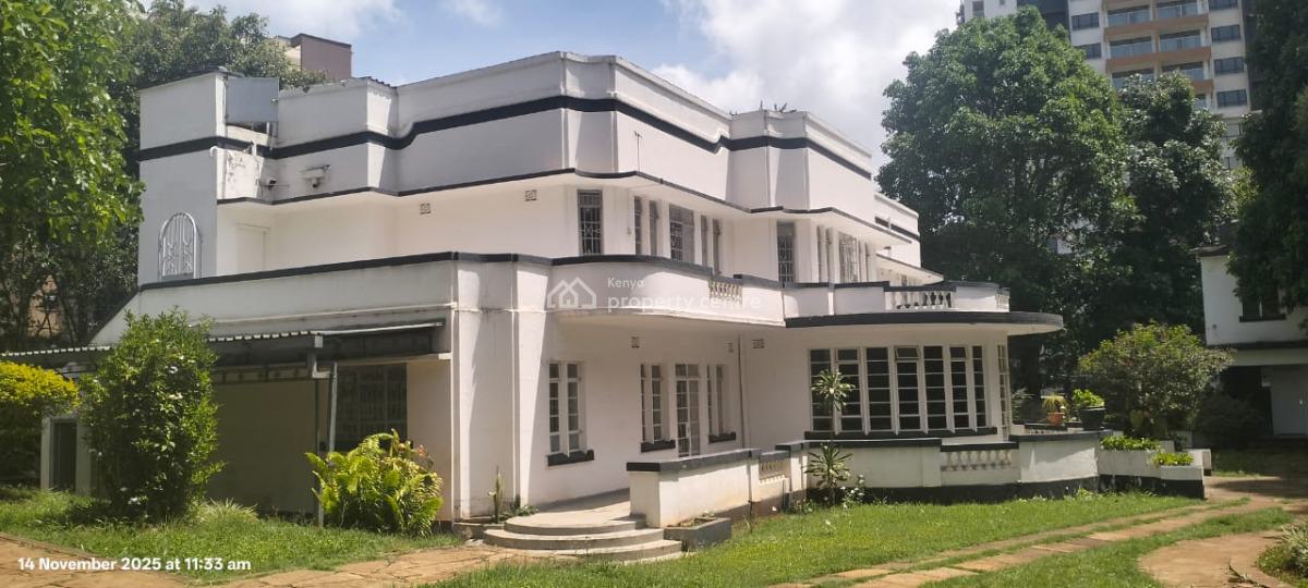 Commercial House Measuring 13,000 Sq Ft on 1.2 Acre Plot in Westlands, Lower Kabete Road, Westlands, Nairobi, Office Space for Rent