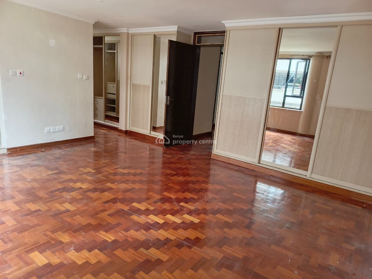 a Marvelous Spacious 3 Bedroom All Ensuite Plus Dsq, Riverside Drive, Westlands, Nairobi, Apartment for Rent