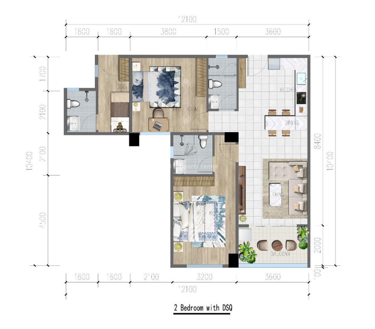 Premium Off Plan 1 Bedroom Apartments with Nature Views., Chiromo, Riverside Drive., Westlands, Nairobi, Apartment for Sale