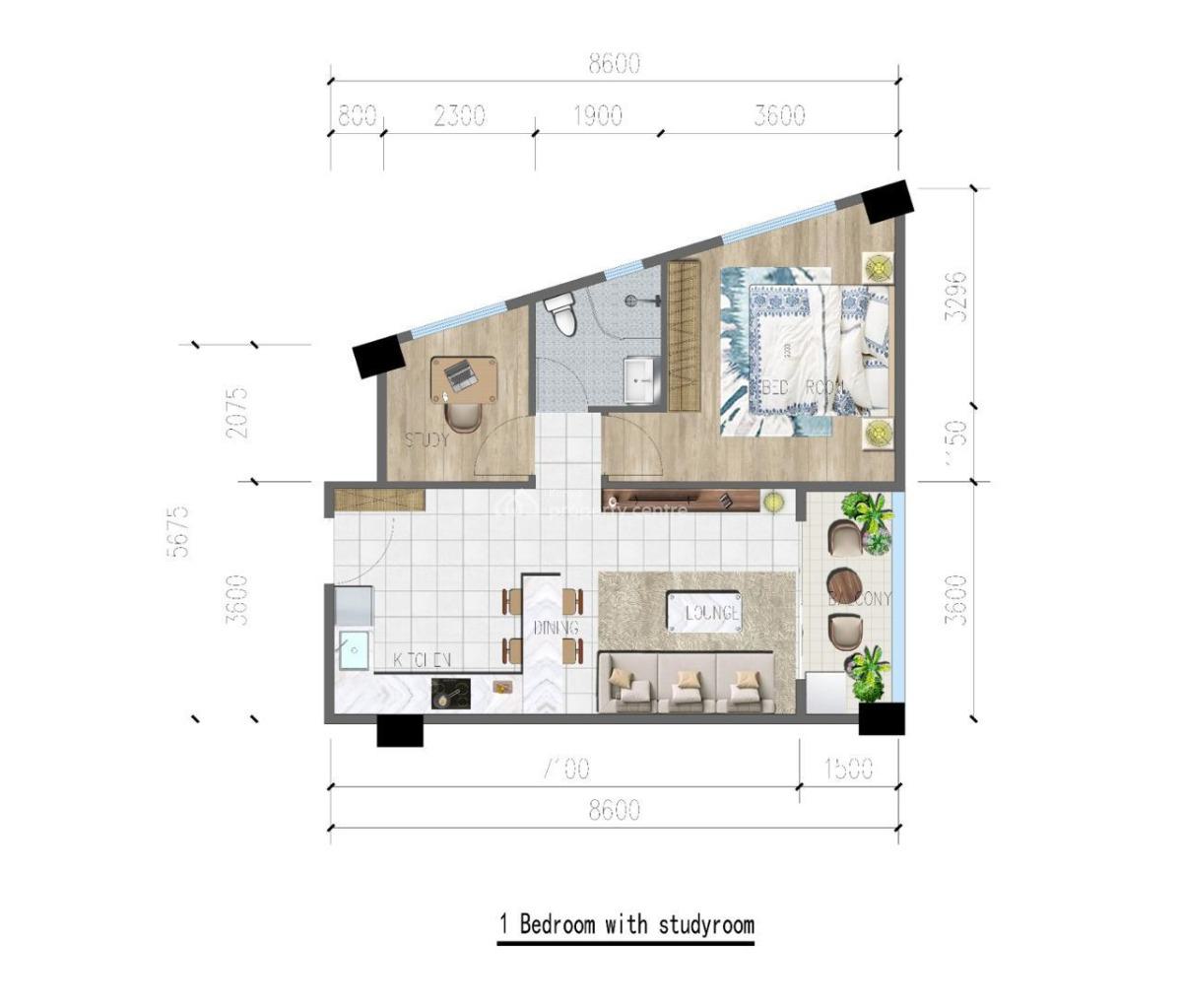 Premium Off Plan 1 Bedroom Apartments with Nature Views., Chiromo, Riverside Drive., Westlands, Nairobi, Apartment for Sale