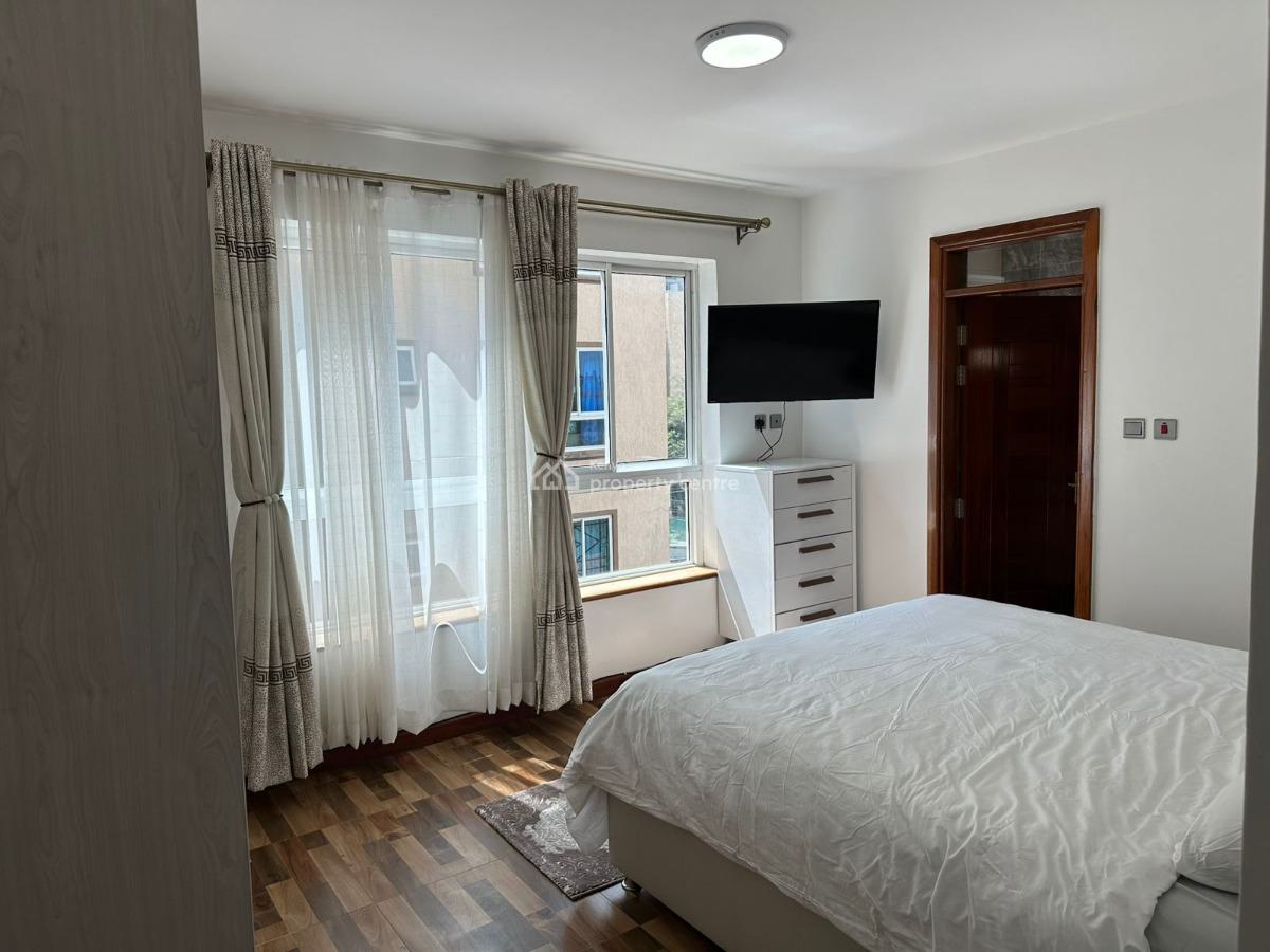 an Excellent Spacious 4 Bedroom 2 Ensuite Plus Dsq Furnished, Riverside Drive, Westlands, Nairobi, Apartment for Rent