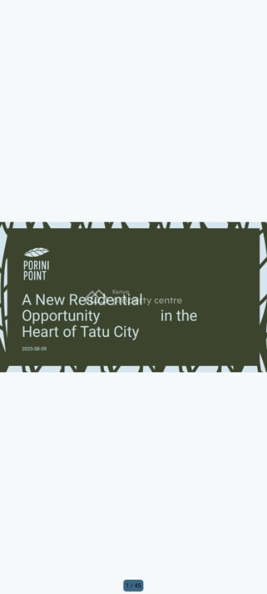 Luxury Three Bedroom, Tatu City, Ruiru, Kiambu, Apartment for Sale