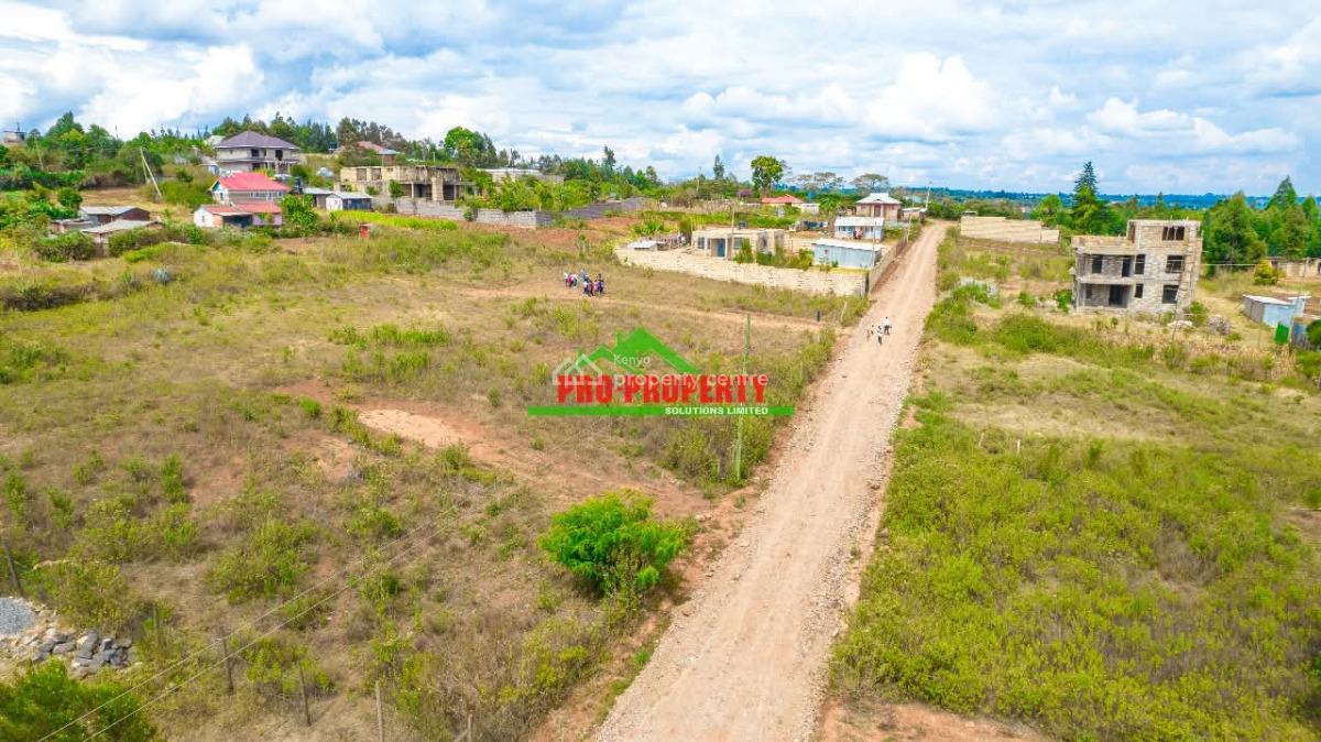 Prime Residential Plots, Kamangu, Kikuyu, Kiambu, Residential Land for Sale