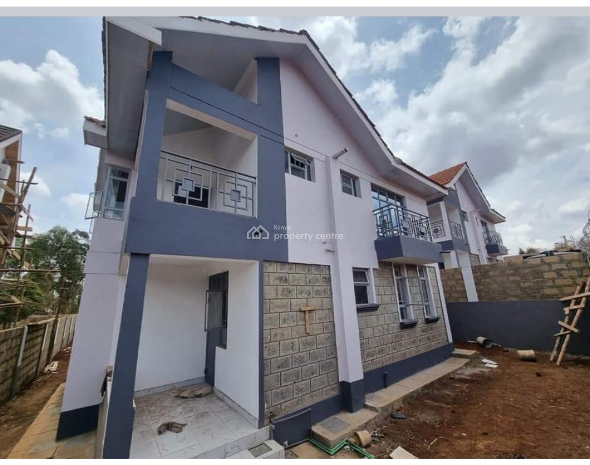 4 Bedroom Spacious Maisonette All Ensuite Sq in Gikambura Kikuyu., 500 Meters From The Tarmac Road, Kikuyu, Kiambu, House for Sale