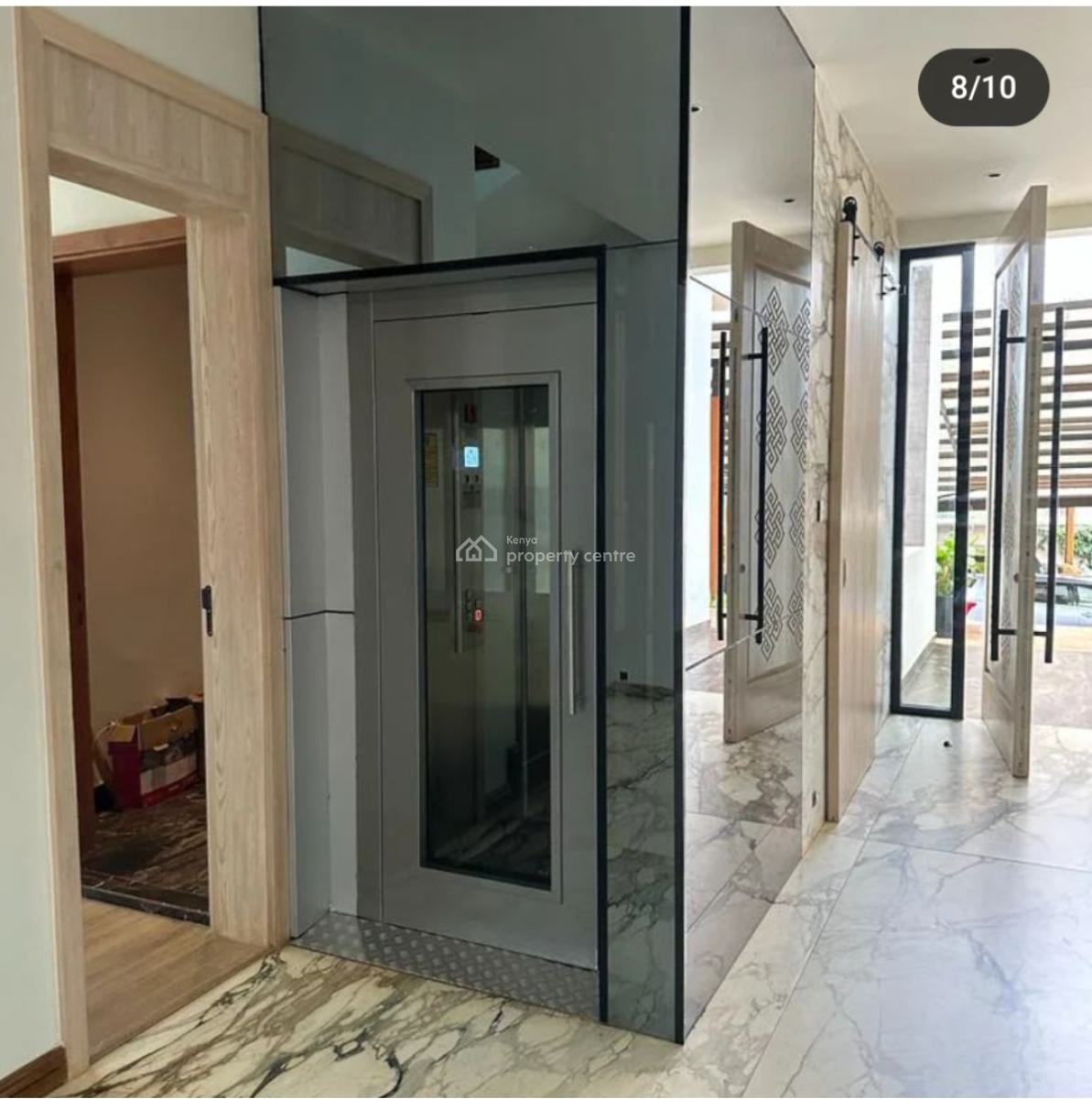 Exquisite 6 Bedroom Flatroof House with Pool Dsq on 0.7acres in Runda., Runda, Westlands, Nairobi, House for Sale