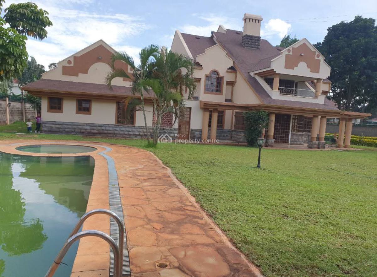 5 Bedroom Home All Ensuite with Pool Dsq on Half Acre in Runda., Runda, Westlands, Nairobi, House for Sale