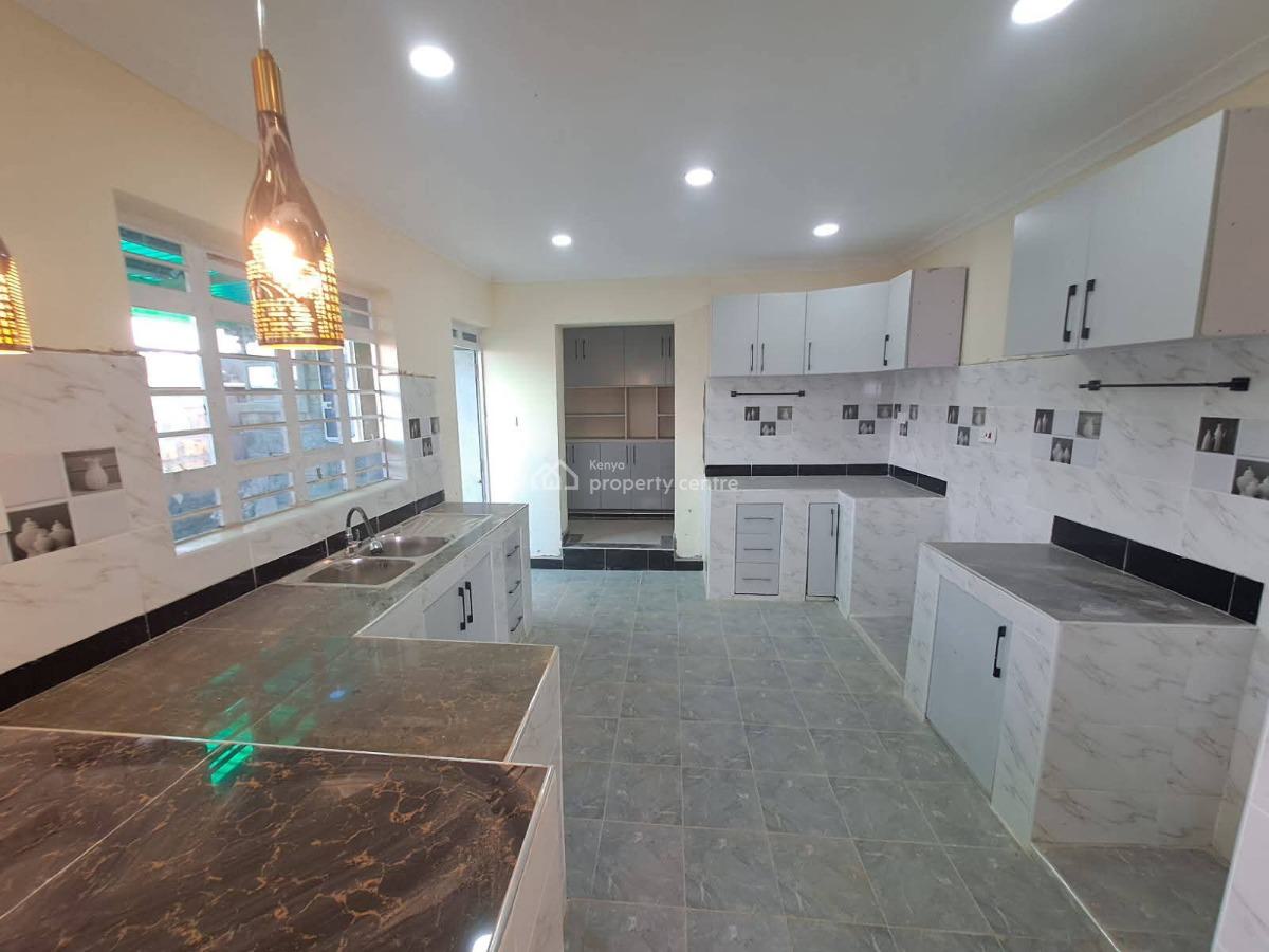 4bedroom Flatroof House Master Ensuite/dsq on Eighth in Kibiko, Ngong., 300 Meters From The Tarmac Road, Ngong, Kajiado, House for Sale