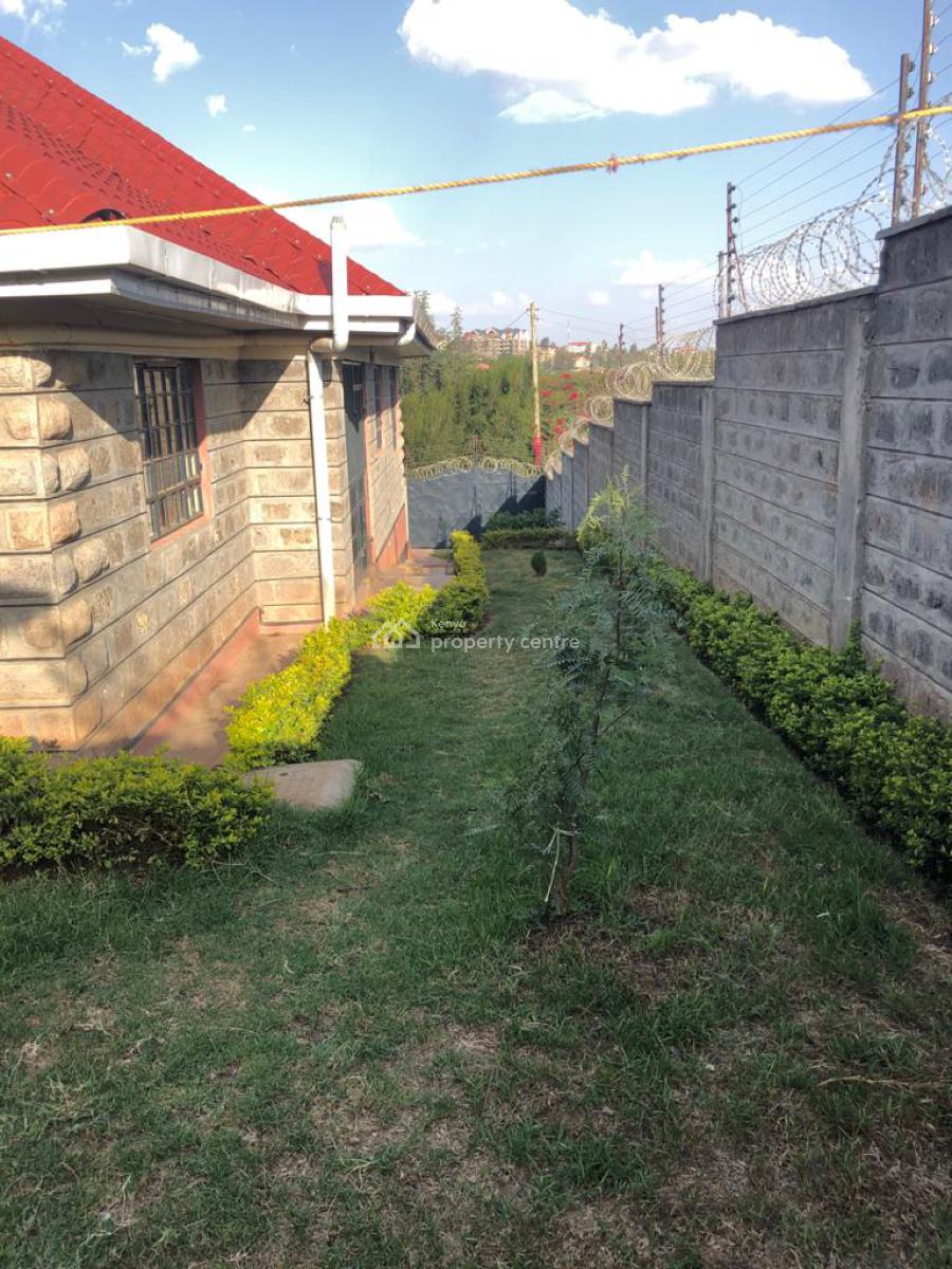 New 3 Bedroom Master Ensuite Bungalow with Sq on Eighth Acre in Rongai, 300 Meters From The Tarmac Road, Ongata Rongai, Kajiado, House for Sale