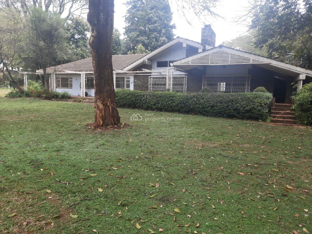 5 Acres with 4 Bedroom Old Colonial Home Plus Dsq in Lower Kabete., Lower Kabete., Westlands, Nairobi, Land for Sale