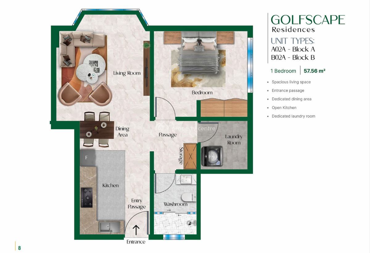 Golfscape Residence Kilimani, Off Ngong Road, Kilimani, Nairobi, Apartment for Sale