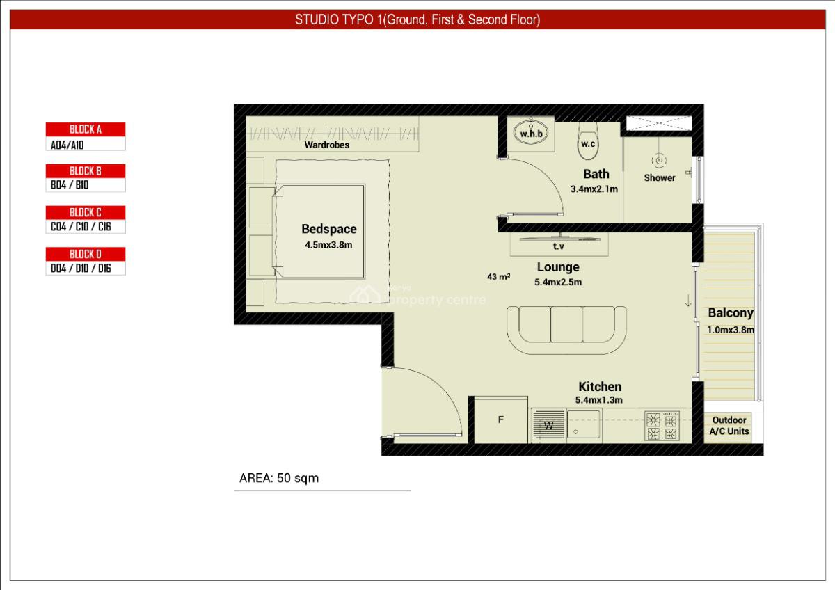 Studios,1,2,3 Bedrooms in Diani, Ukunda, Kwale, Apartment for Sale