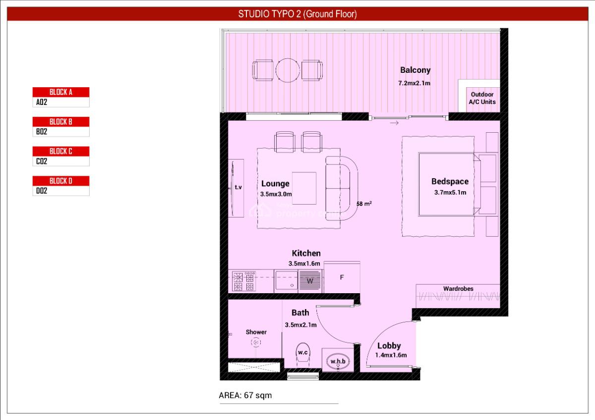 Studios,1,2,3 Bedrooms in Diani, Ukunda, Kwale, Apartment for Sale