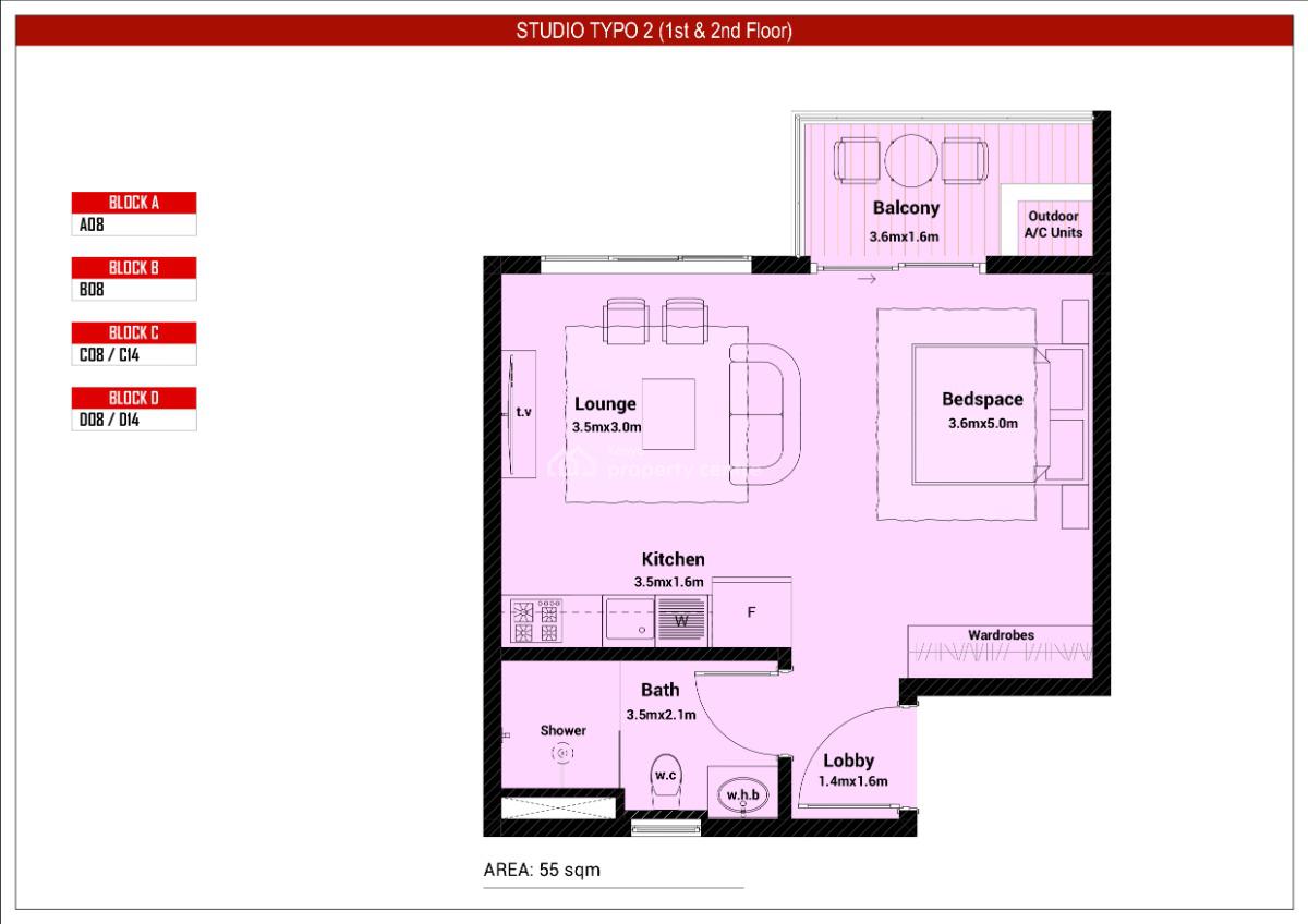 Studios,1,2,3 Bedrooms in Diani, Ukunda, Kwale, Apartment for Sale