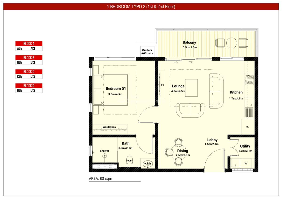 Studios,1,2,3 Bedrooms in Diani, Ukunda, Kwale, Apartment for Sale