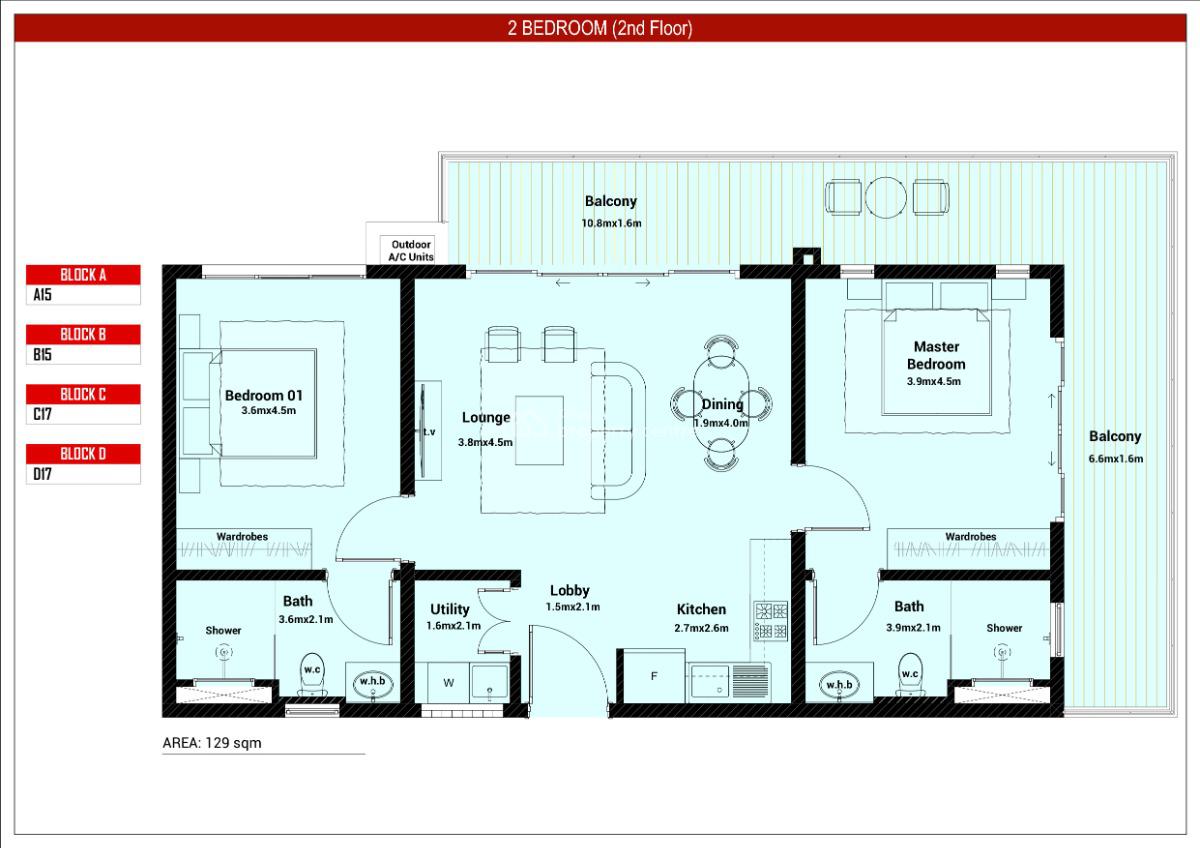 Studios,1,2,3 Bedrooms in Diani, Ukunda, Kwale, Apartment for Sale