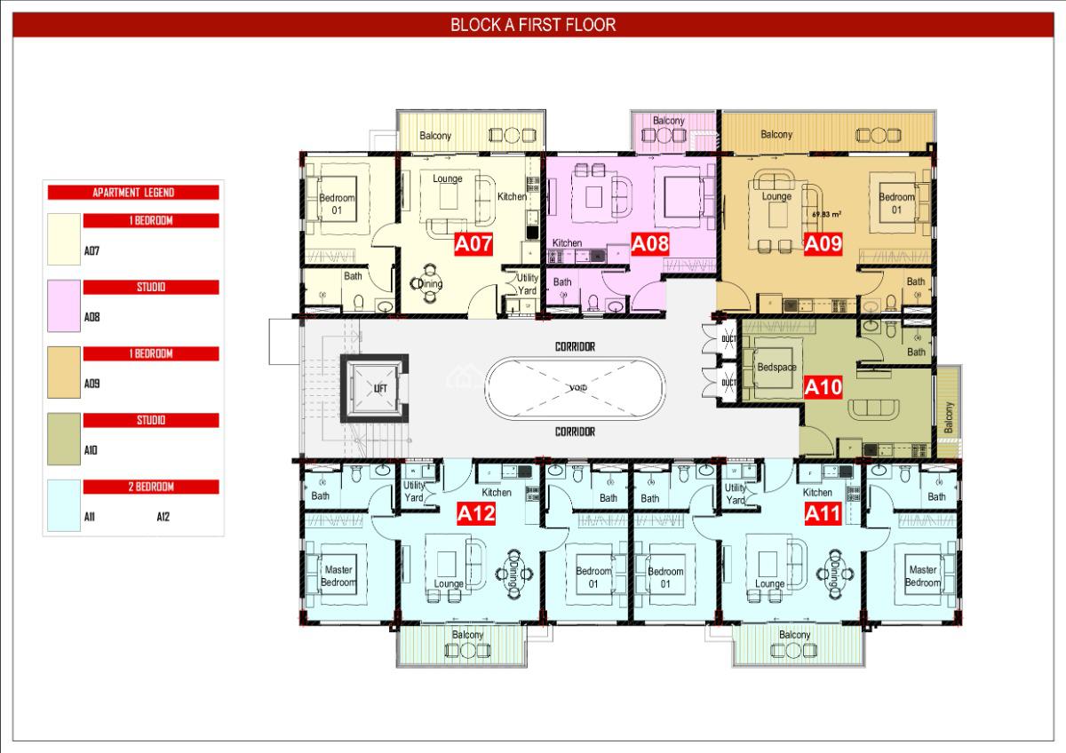 Studios,1,2,3 Bedrooms in Diani, Ukunda, Kwale, Apartment for Sale