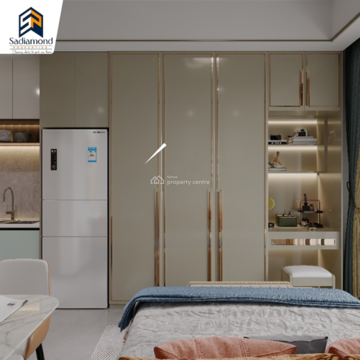 1 Bedroom Apartment  on Thika Road, Thika Road, Kasarani, Nairobi, Apartment for Sale