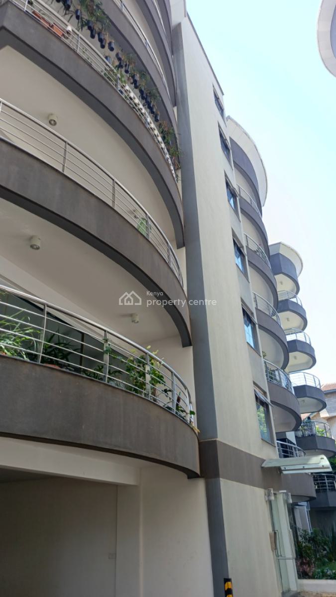 Spacious 3 Bedroom All Ensuite Plus Dsq, Riverside Drive, Westlands, Nairobi, Apartment for Rent