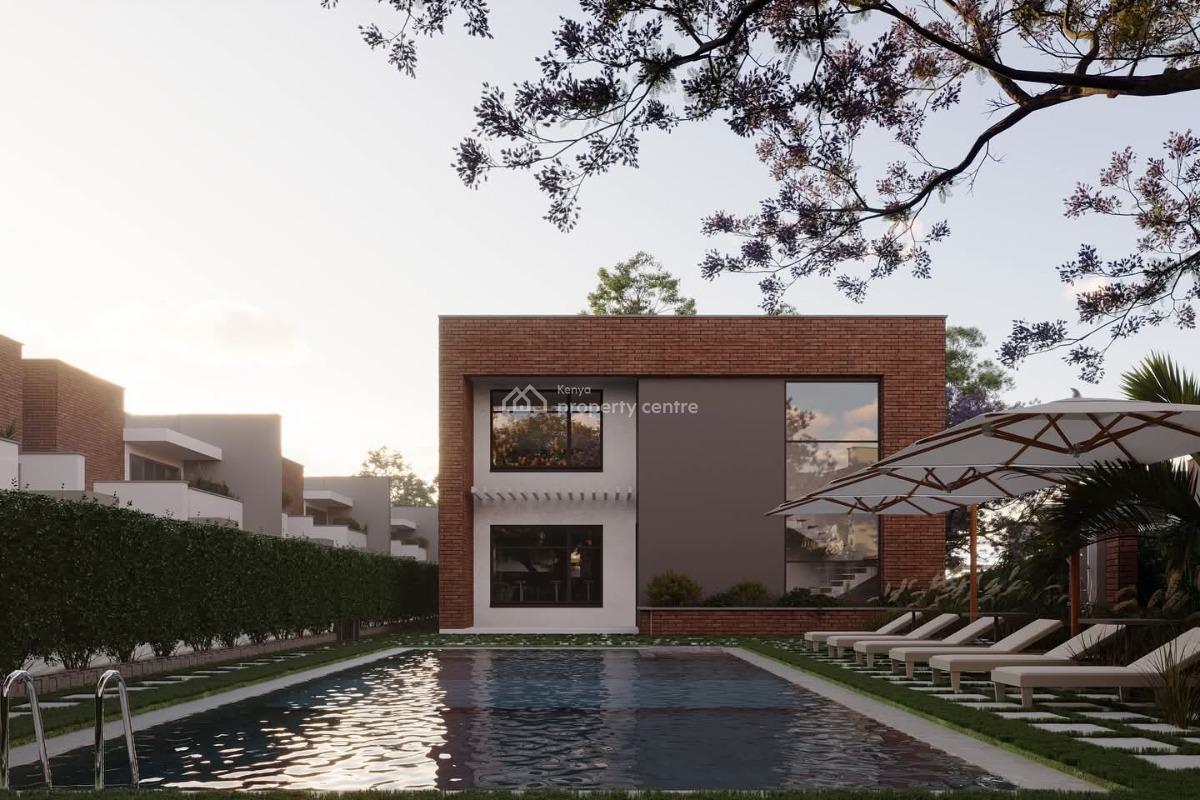 Contemporary 4 Bedroom Flatroof Townhouse All Ensuite in Langata., Langata Nairobi, Mugumo-ini (langata), Nairobi, House for Sale