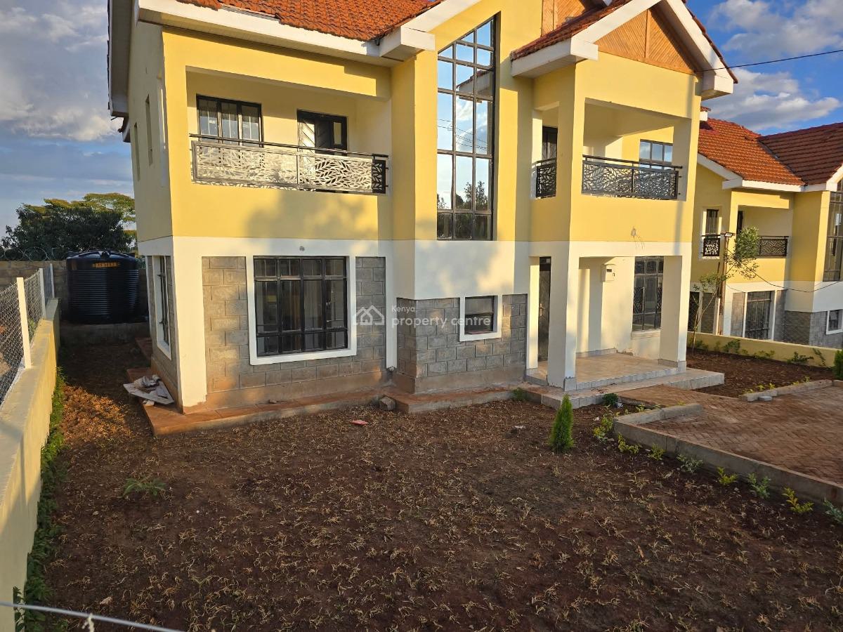 New 4bedroom Maisonette All Ensuite with Dsq on an Eighth in Kikuyu, 700m From Tarmac Road, Kikuyu, Kiambu, House for Sale