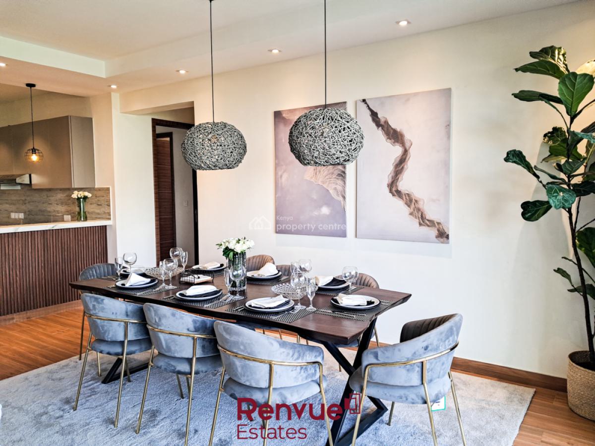 Riverside 3 Bedroom Fully Furnished, Westlands, Nairobi, Apartment for Sale