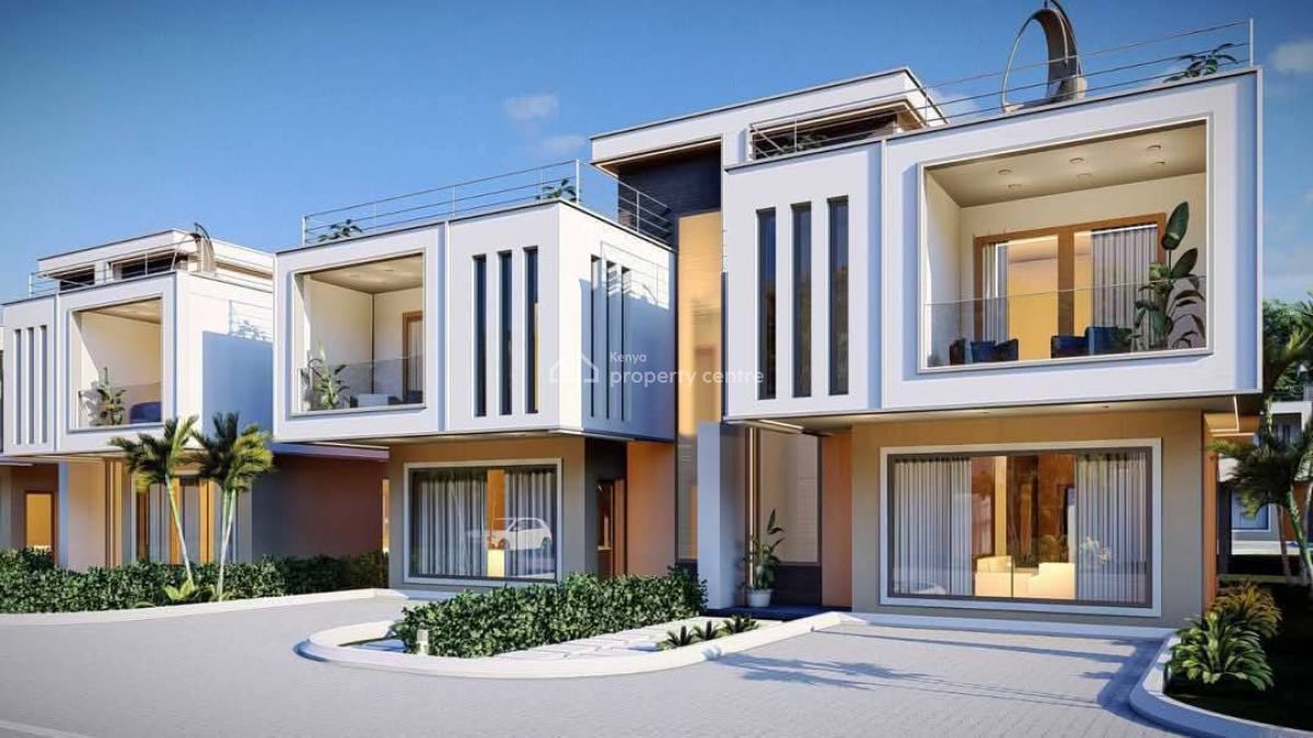 Bliss Luxury 3 and 4 Bedroom Villas Estate, Mtwapa, Coca Cola, Mtwapa, Kilifi, Terraced Duplex for Sale