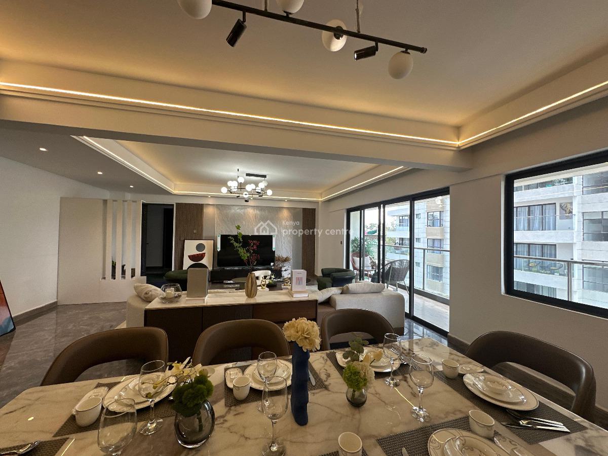 New 4 Bedroom Plus Dsq Apartemnt in Kileleshwa, Githunguri Road, Kileleshwa, Nairobi, Apartment for Sale