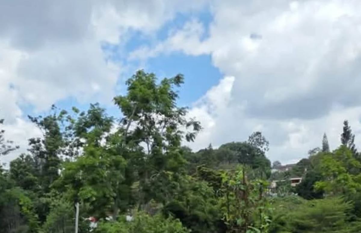 1 Acre in Prestigious Thigiri Ridge, Thigiri Ridge Road, Thigiri, Kitisuru, Nairobi, Residential Land for Sale
