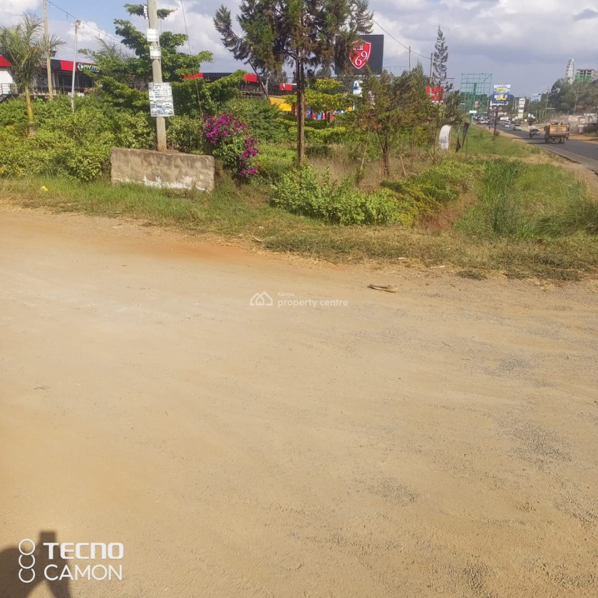 1/4 Acre Plot, Northern Bypass, Ruaka, Kiambu, Commercial Land for Rent